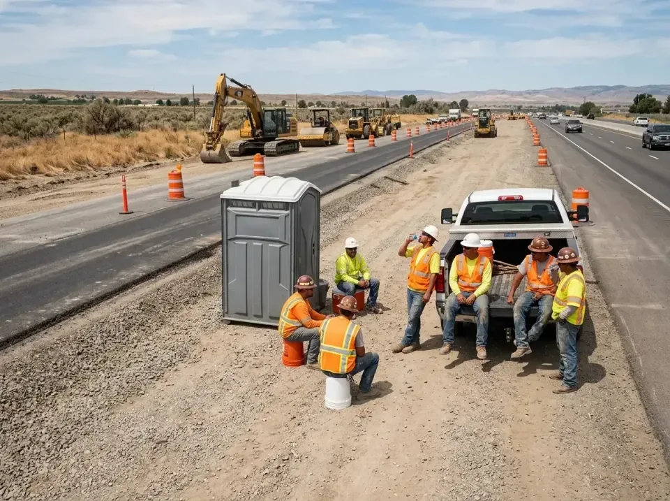 highway-road-construction-crew-007 — frequently asked questions, Porta Potty and Restroom Rentals in Butler, MO